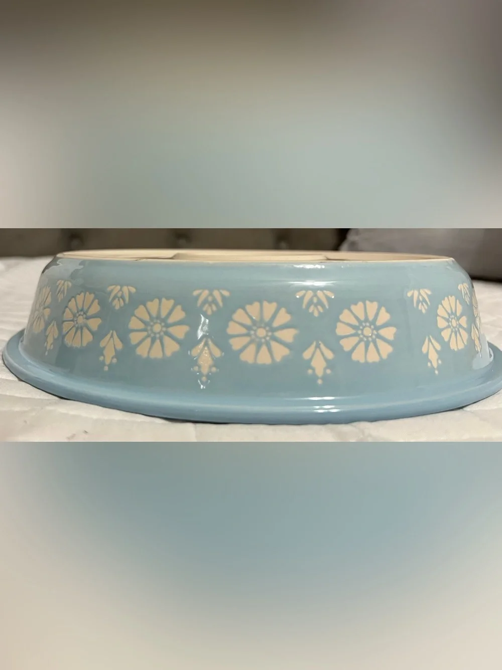 Pioneer Woman Sweet Rose Light Blue Pie Plate Dishwasher Oven & Microwave Safe